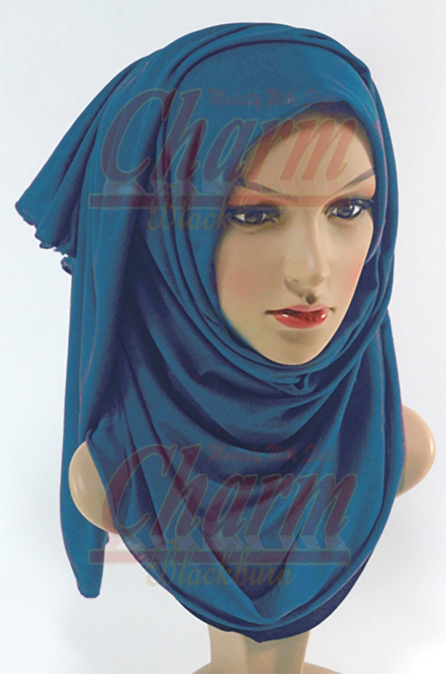 LATEST WINTER NECK HEAD SCARF JERSEY STRETCHY HIJAB LARGE LYCRA MAXI WRAP SARONG CharmBlackburn