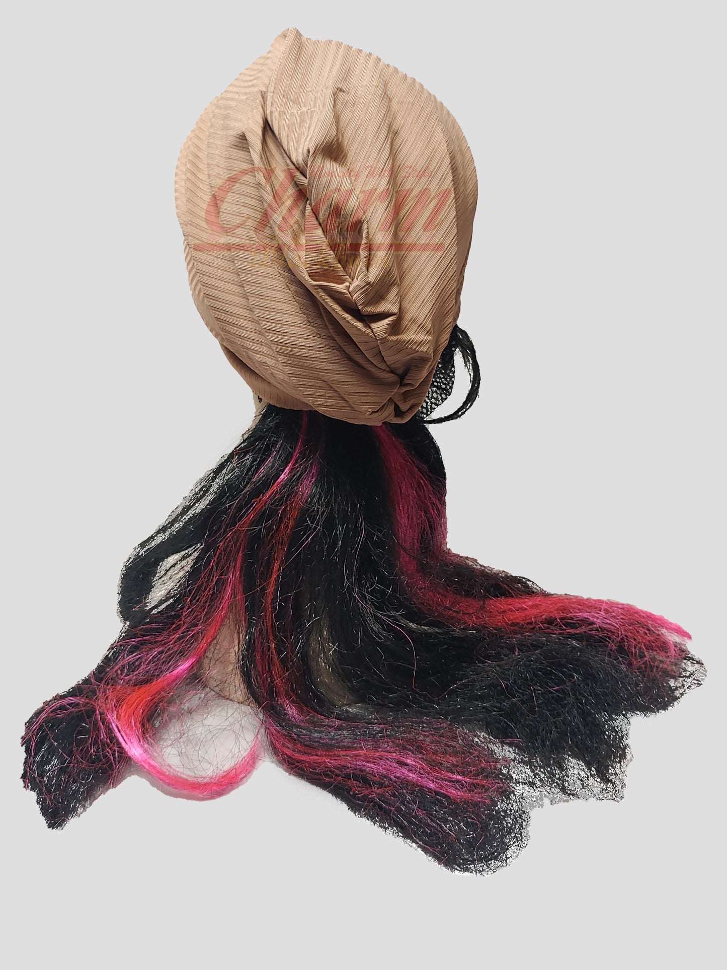 RIBBED PLEATED CAP HAIR LOSS CHEMO BONNET BONE UNDER HAT SCARF HIJAB UNDERCAP CharmBlackburn
