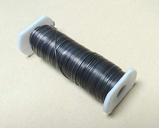 Blue Annealed Mossing Binding Wire Reel Florist Floral Wreath 45m 24 SWG 0.56mm CharmBlackburn