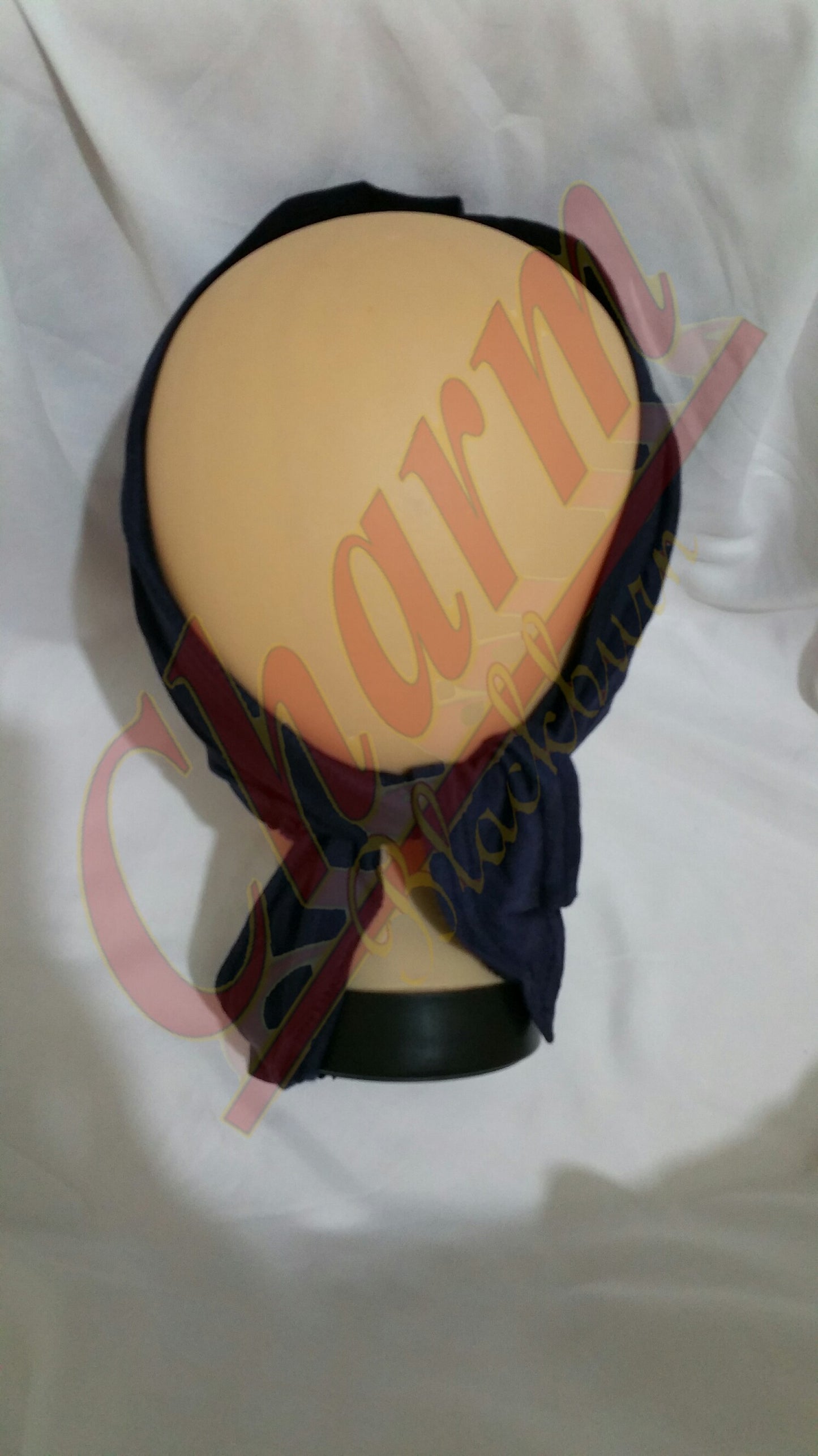 PLEATED UNDER SCARF CAP UNDERCAP UNDERCAP CHEMO HIJAB TIE BACK BONNET BANDANNA CharmBlackburn