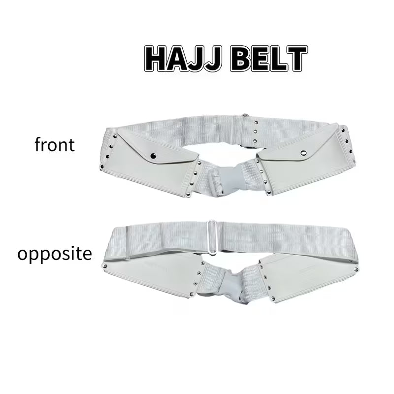 1500g Adults Top Quality Umrah & Hajj Ihram Ehram Towels 2 Piece Cotton Blend With Belt CharmBlackburn