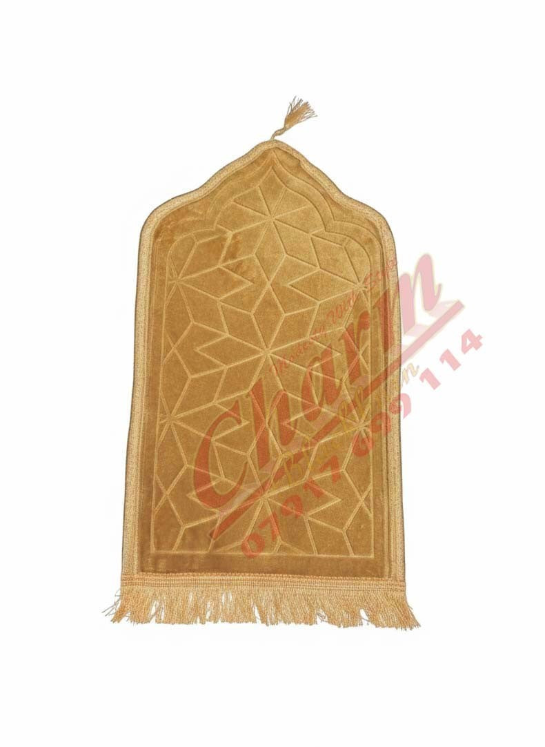 EXTRA SMALL Quality Kids Padded Plush Velvet Prayer Mat Non Slip Musalla Janamaz