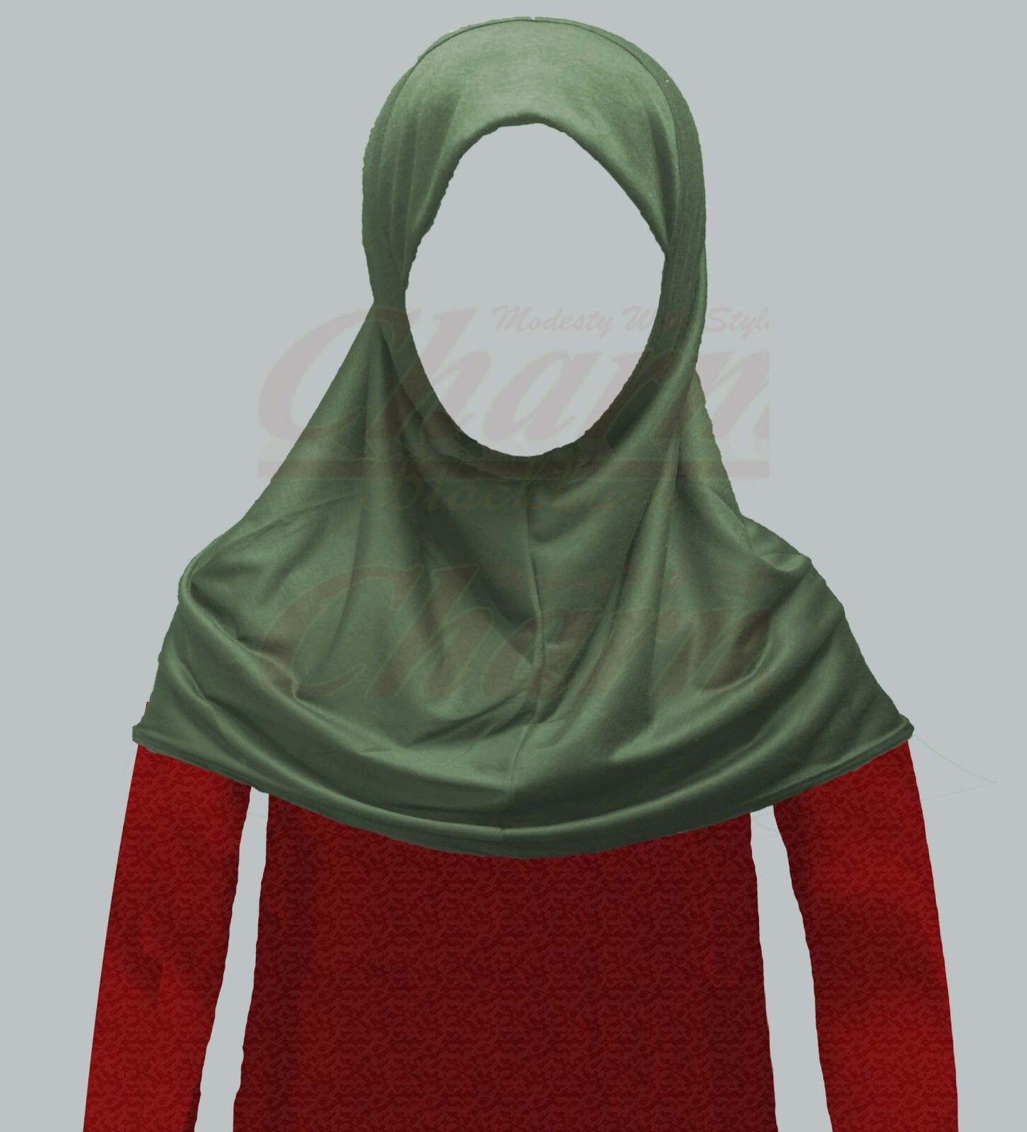 KIDS CHILDREN SMALL ONE PIECE HIJAB MAKNA PULLOVER BURKHA BURQA KHIMAR HEADSCARF