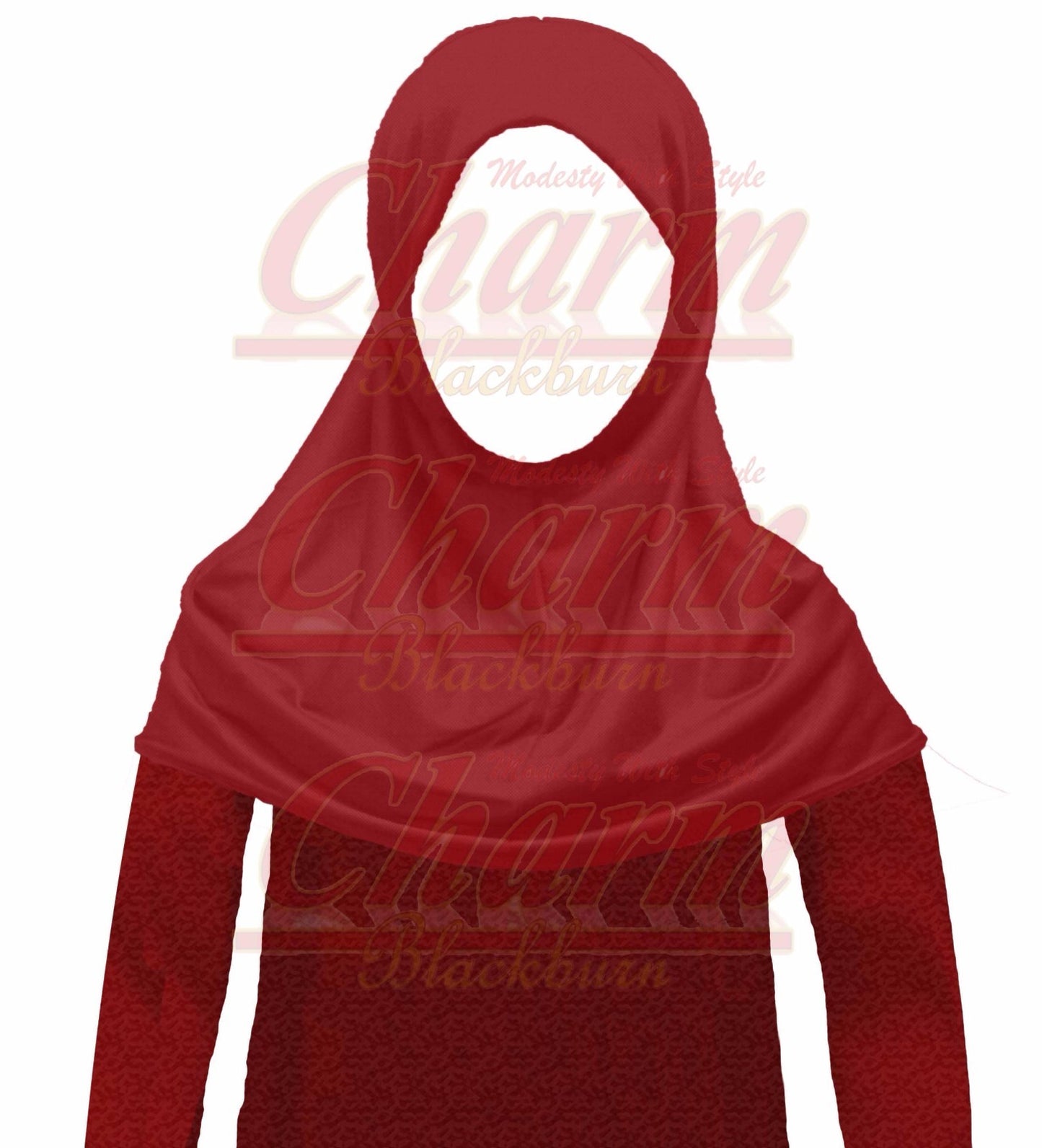 KIDS CHILDREN SMALL ONE PIECE HIJAB MAKNA PULLOVER BURKHA BURQA KHIMAR HEADSCARF