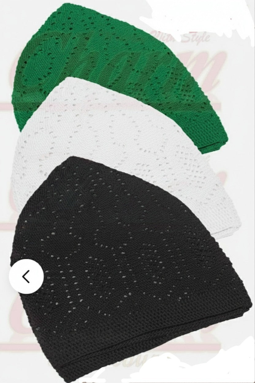 Boys Childrens Kids Islamic Skull Head Cap Muslim Prayer Mosque Hat Topi Kufi CharmBlackburn