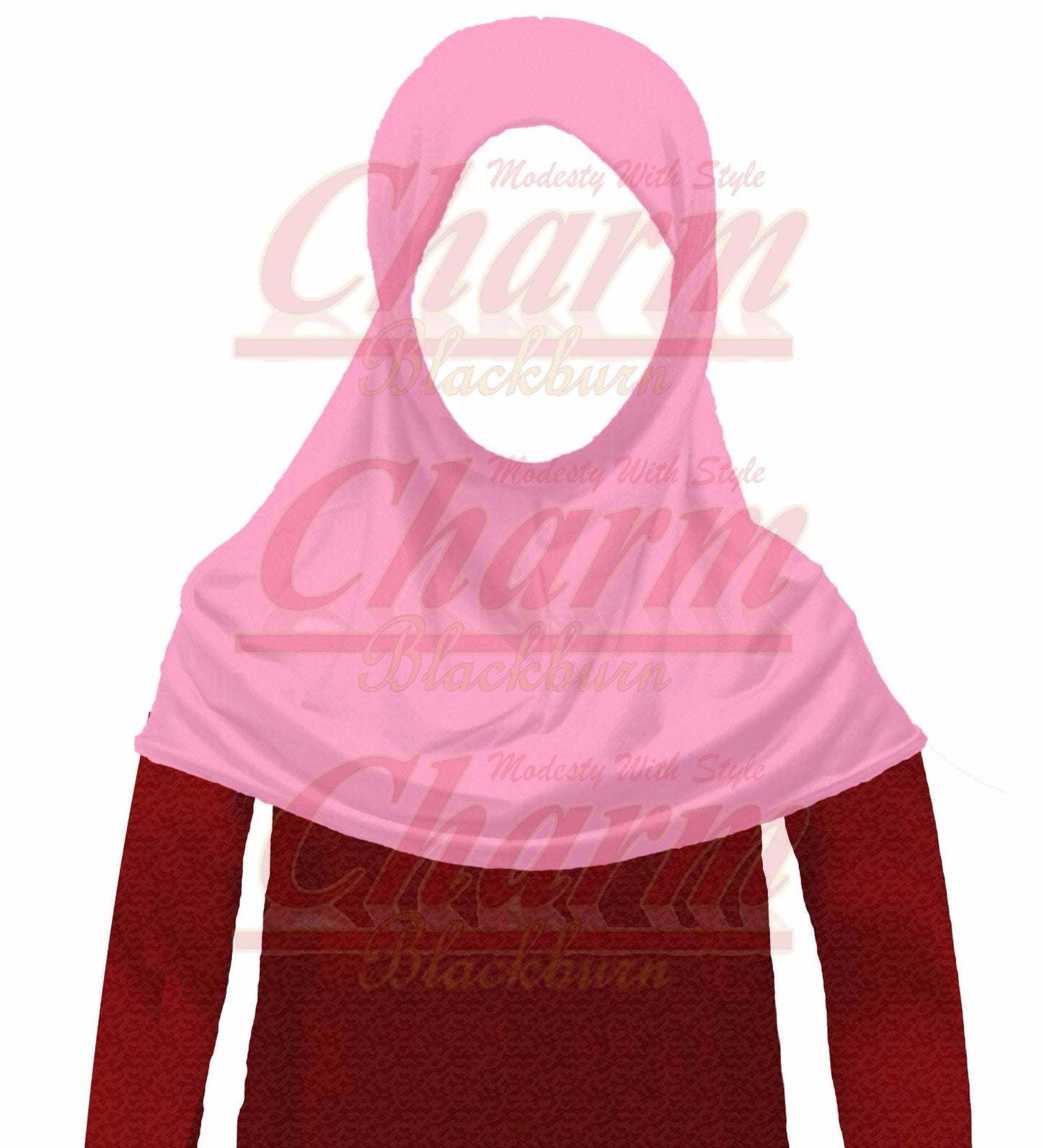 KIDS CHILDREN SMALL ONE PIECE HIJAB MAKNA PULLOVER BURKHA BURQA KHIMAR HEADSCARF