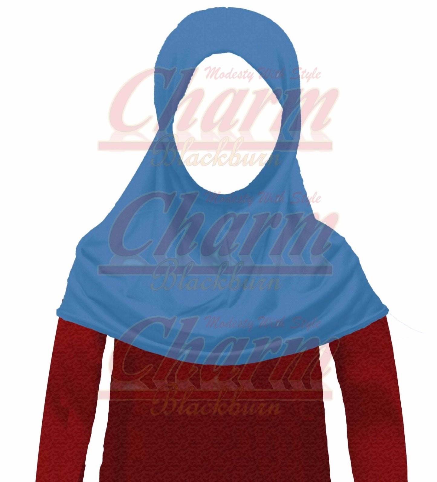 KIDS CHILDREN SMALL ONE PIECE HIJAB MAKNA PULLOVER BURKHA BURQA KHIMAR HEADSCARF