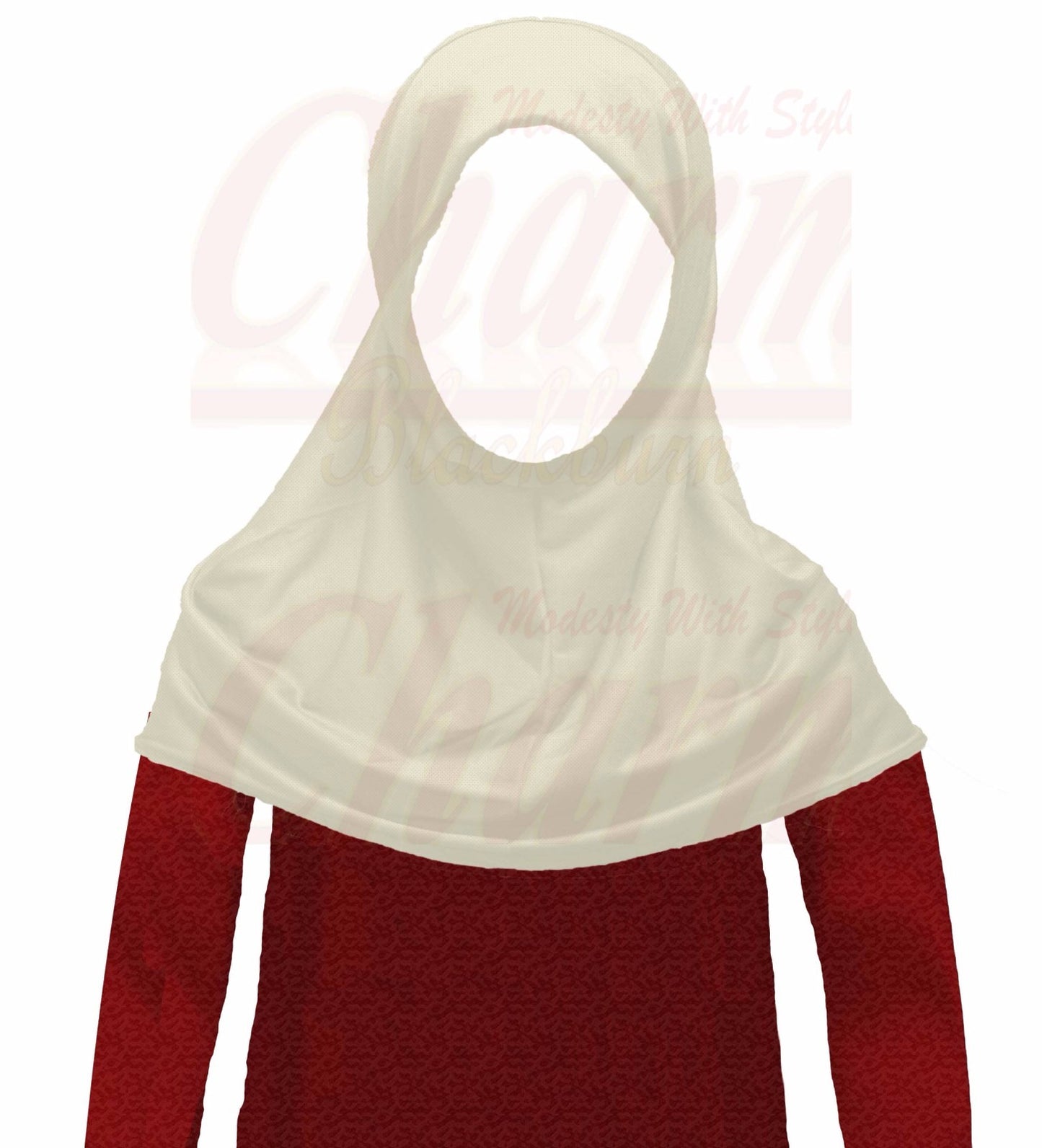 KIDS CHILDREN SMALL ONE PIECE HIJAB MAKNA PULLOVER BURKHA BURQA KHIMAR HEADSCARF