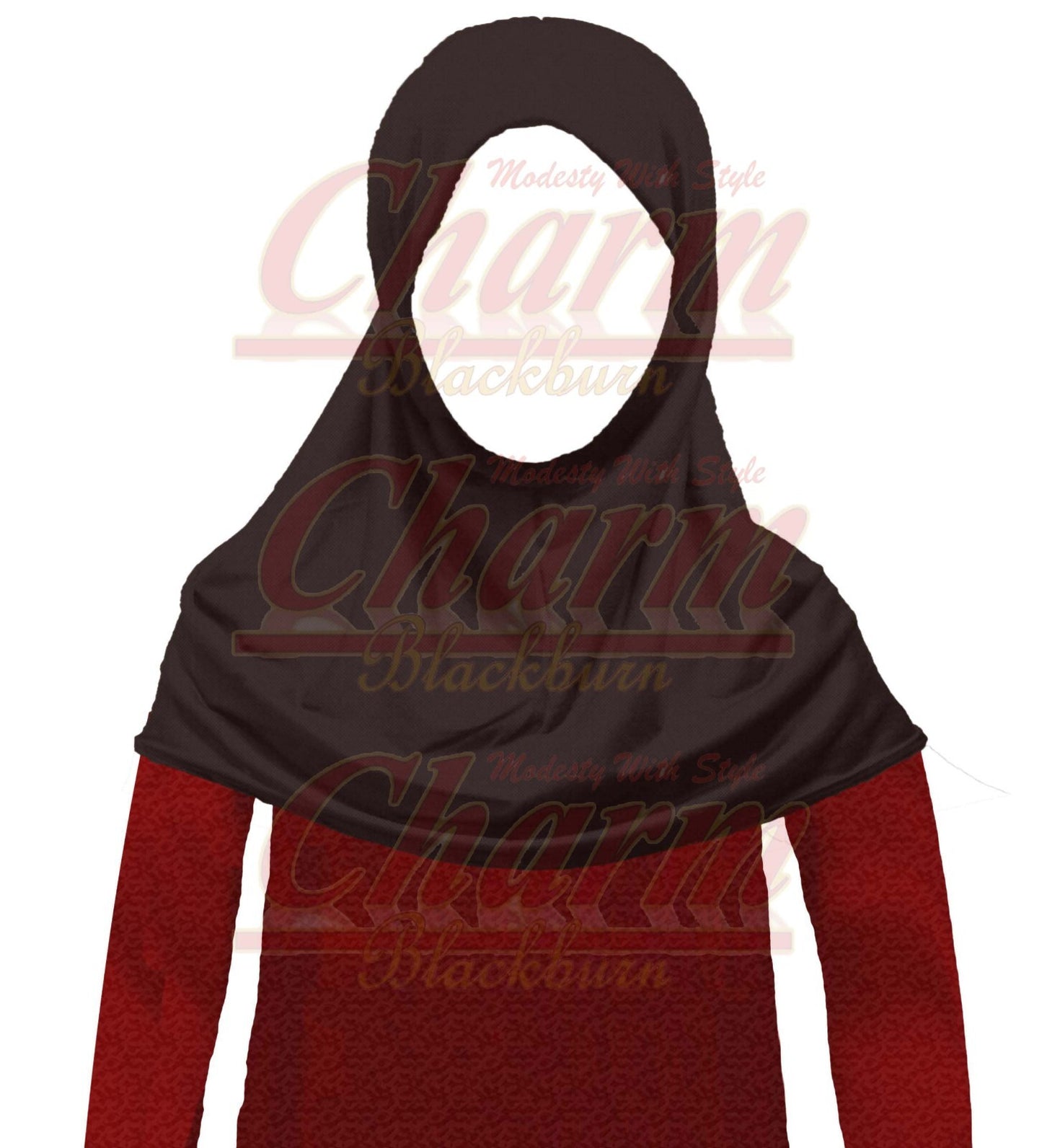 KIDS CHILDREN SMALL ONE PIECE HIJAB MAKNA PULLOVER BURKHA BURQA KHIMAR HEADSCARF