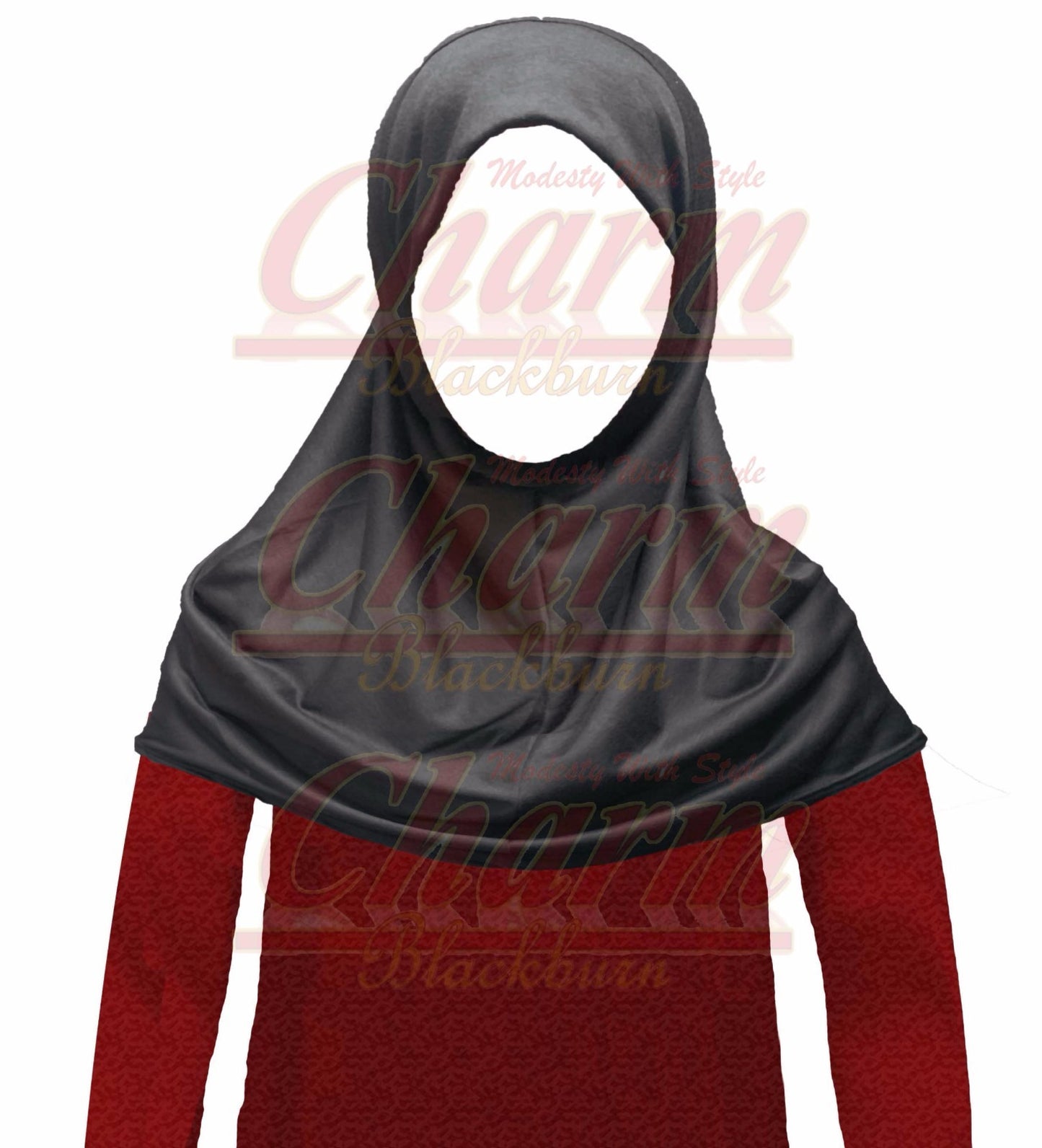 KIDS CHILDREN SMALL ONE PIECE HIJAB MAKNA PULLOVER BURKHA BURQA KHIMAR HEADSCARF