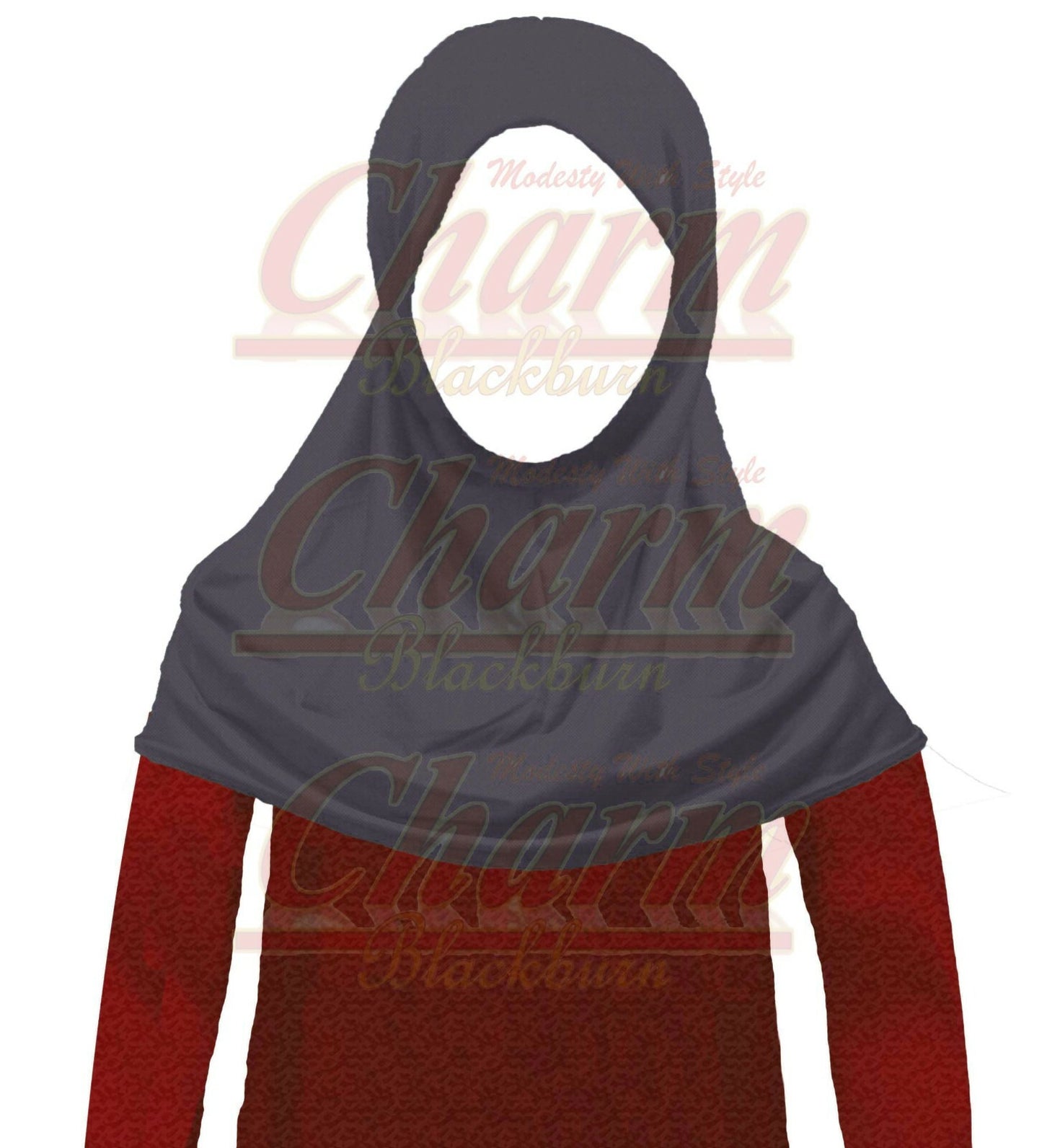 KIDS CHILDREN SMALL ONE PIECE HIJAB MAKNA PULLOVER BURKHA BURQA KHIMAR HEADSCARF