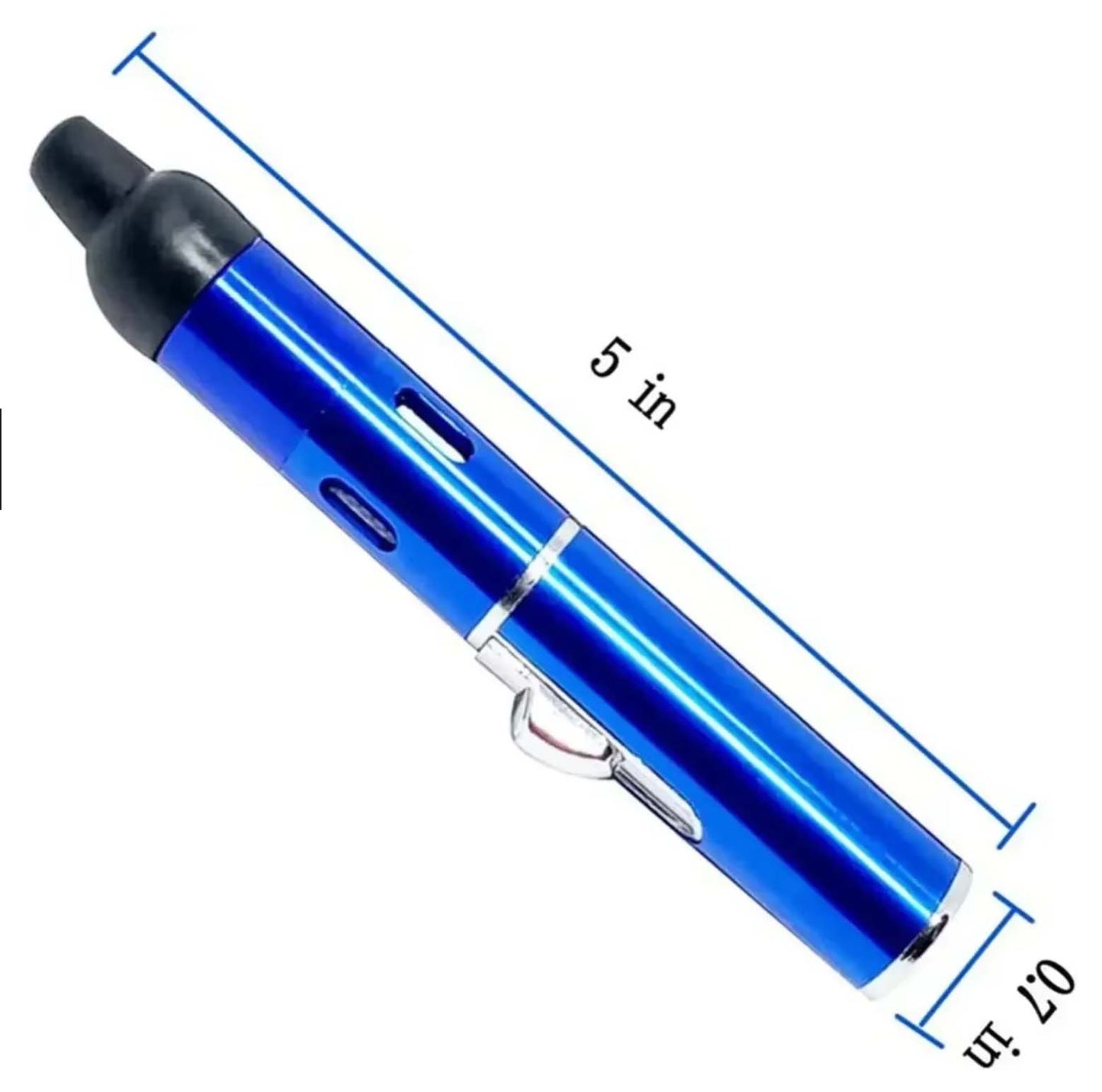 Handheld Aromatherapy Oud Incense Pocket Gas Bakhoor Burner Mabkhara Pen Lighter CharmBlackburn
