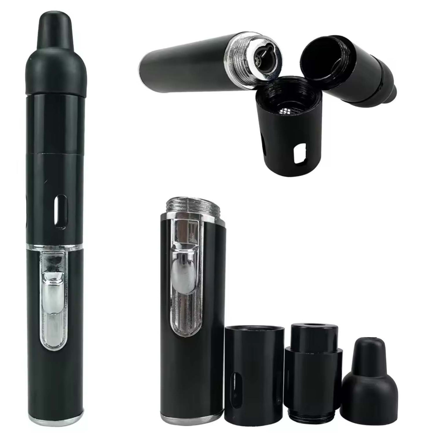 Handheld Aromatherapy Oud Incense Pocket Gas Bakhoor Burner Mabkhara Pen Lighter CharmBlackburn