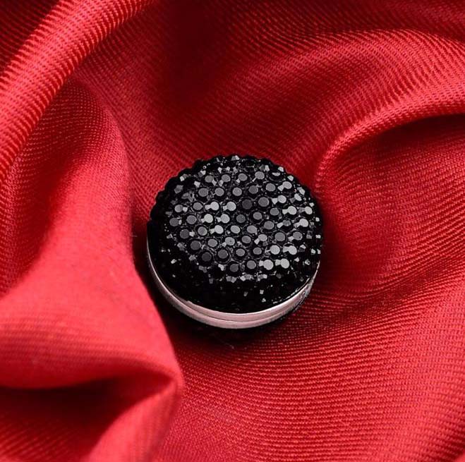 No Snag Extra Strong Magnetic Button Brooch Hijab Scarf Magnet Diamante Matt Pin CharmBlackburn