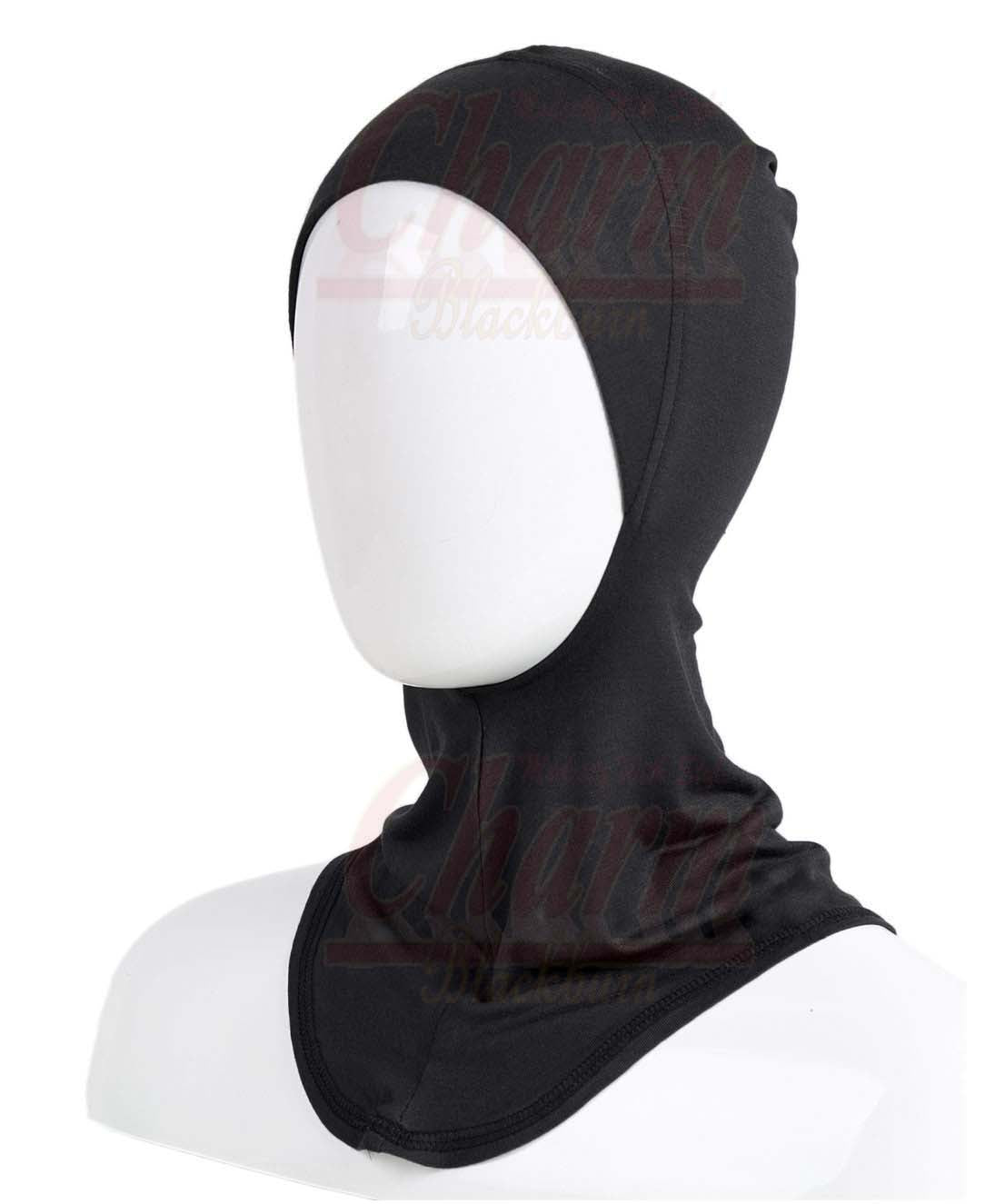 HQ PULLOVER JERSEY NINJA TRAINING RUNNING NECK COVER UNDER SCARF CAP SKULL HIJAB CharmBlackburn