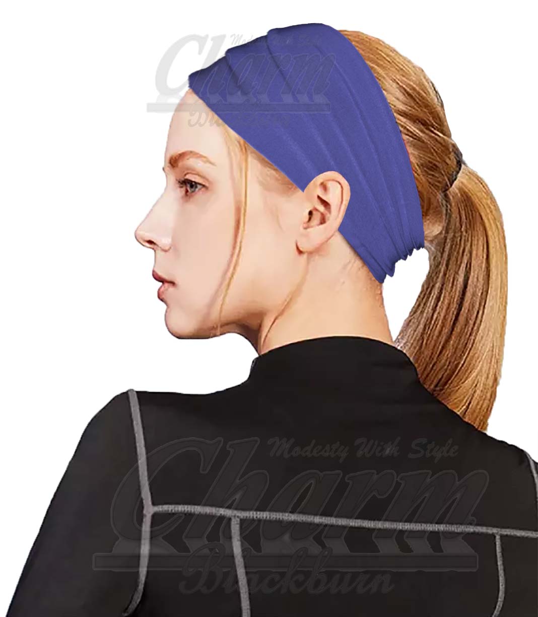 HEAD HAIR TRAINING SWEAT BAND HIJAB HEADBAND HAIRBAND TUBE HAT BONNET CharmBlackburn