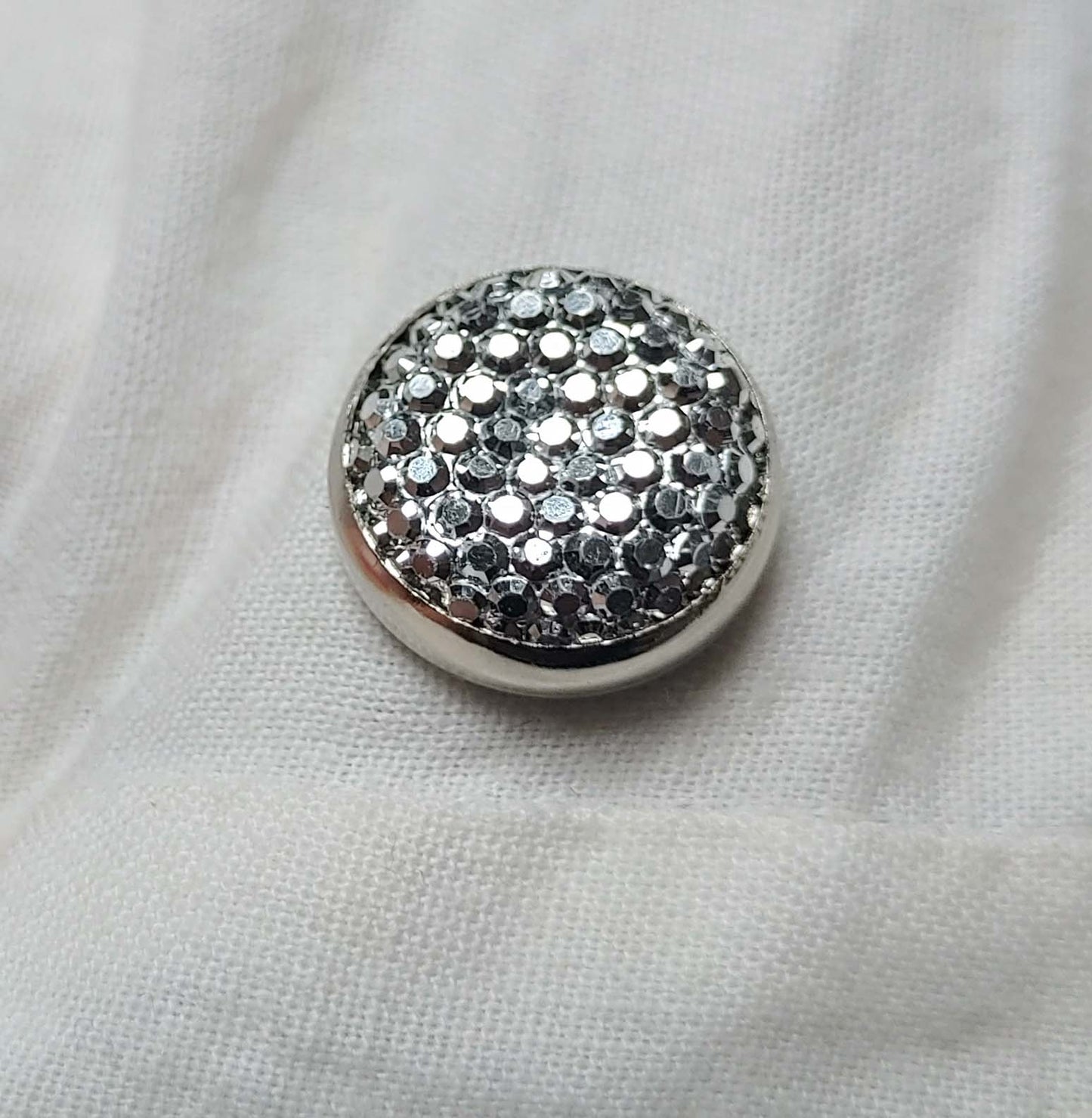 No Snag Extra Strong Magnetic Button Brooch Hijab Scarf Magnet Diamante Matt Pin CharmBlackburn