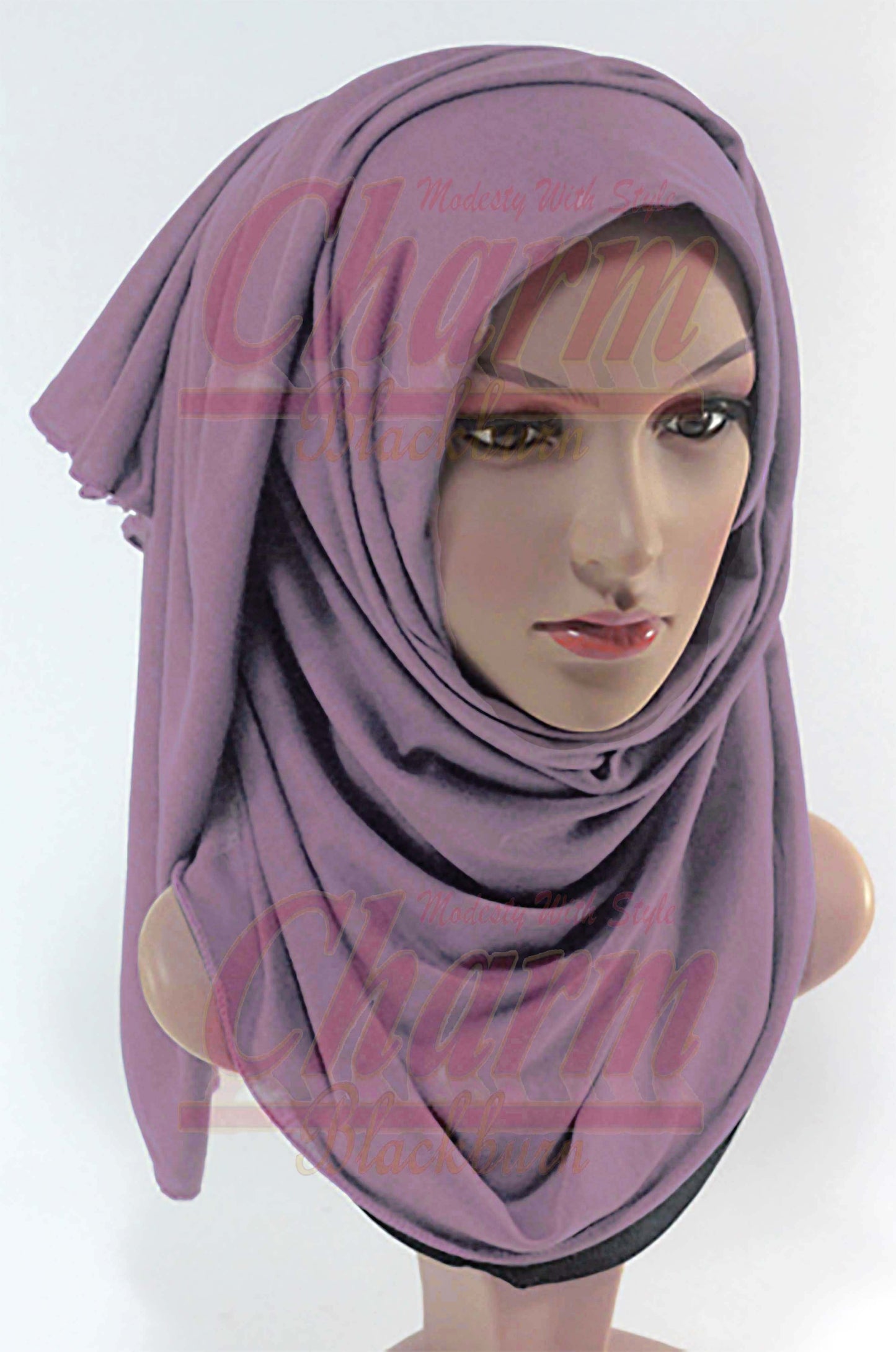 LATEST WINTER NECK HEAD SCARF JERSEY STRETCHY HIJAB LARGE LYCRA MAXI WRAP SARONG CharmBlackburn