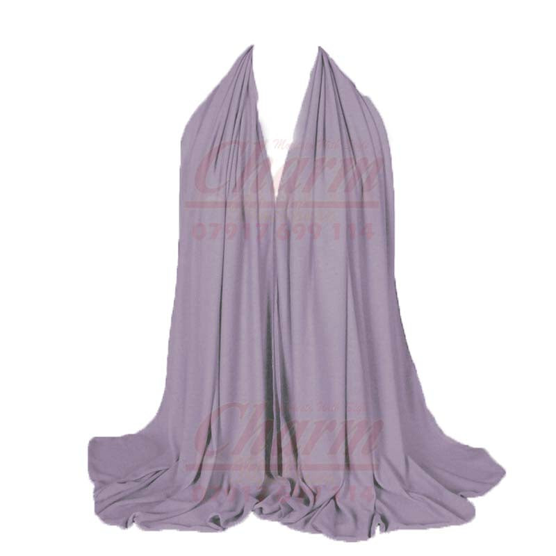 LATEST PREMIUM QUALITY SOFT WINTER NECK HEAD SCARF COTTON JERSEY STRETCHY HIJAB CharmBlackburn