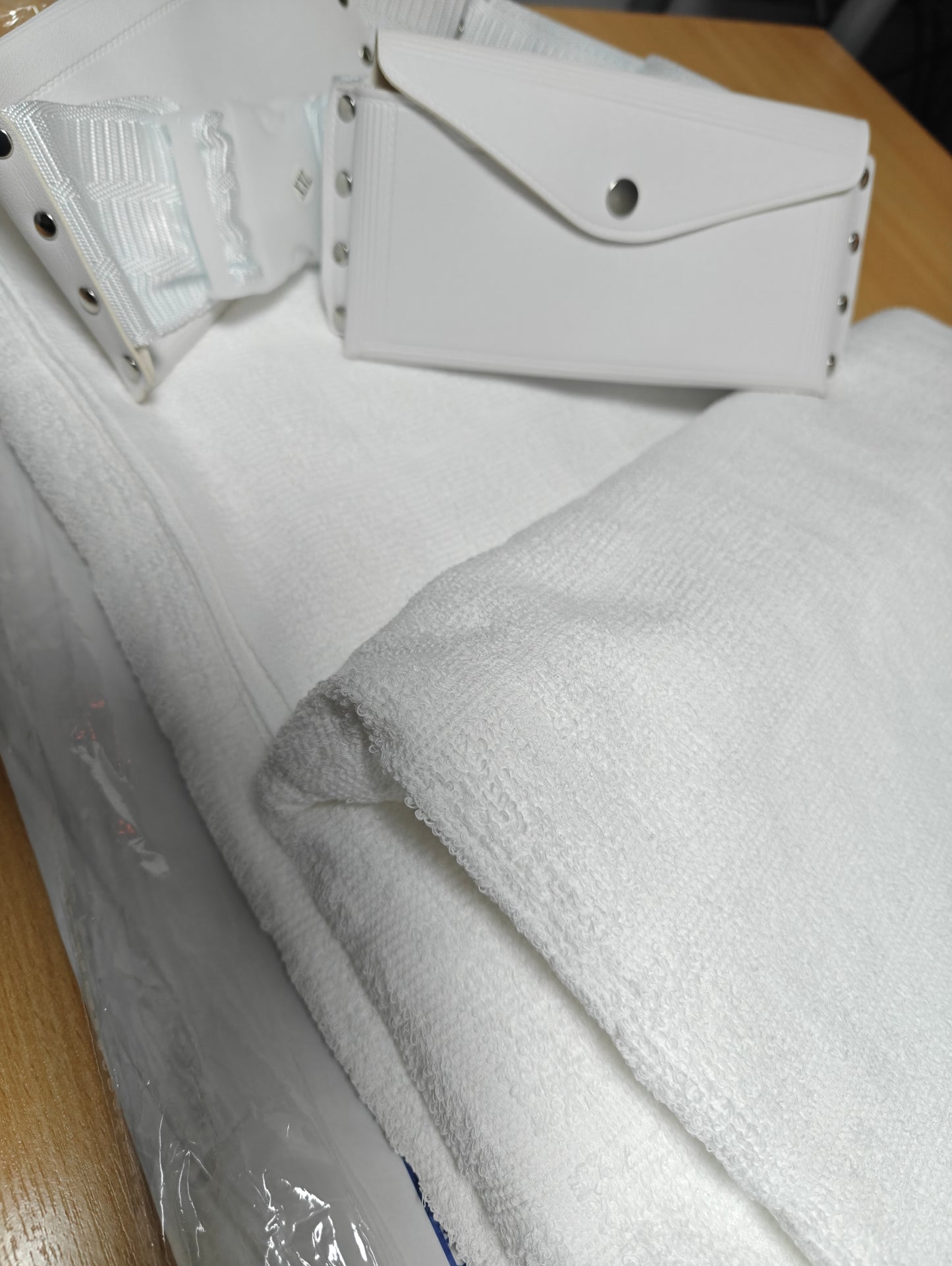 1500g Adults Top Quality Umrah & Hajj Ihram Ehram Towels 2 Piece Cotton Blend With Belt CharmBlackburn