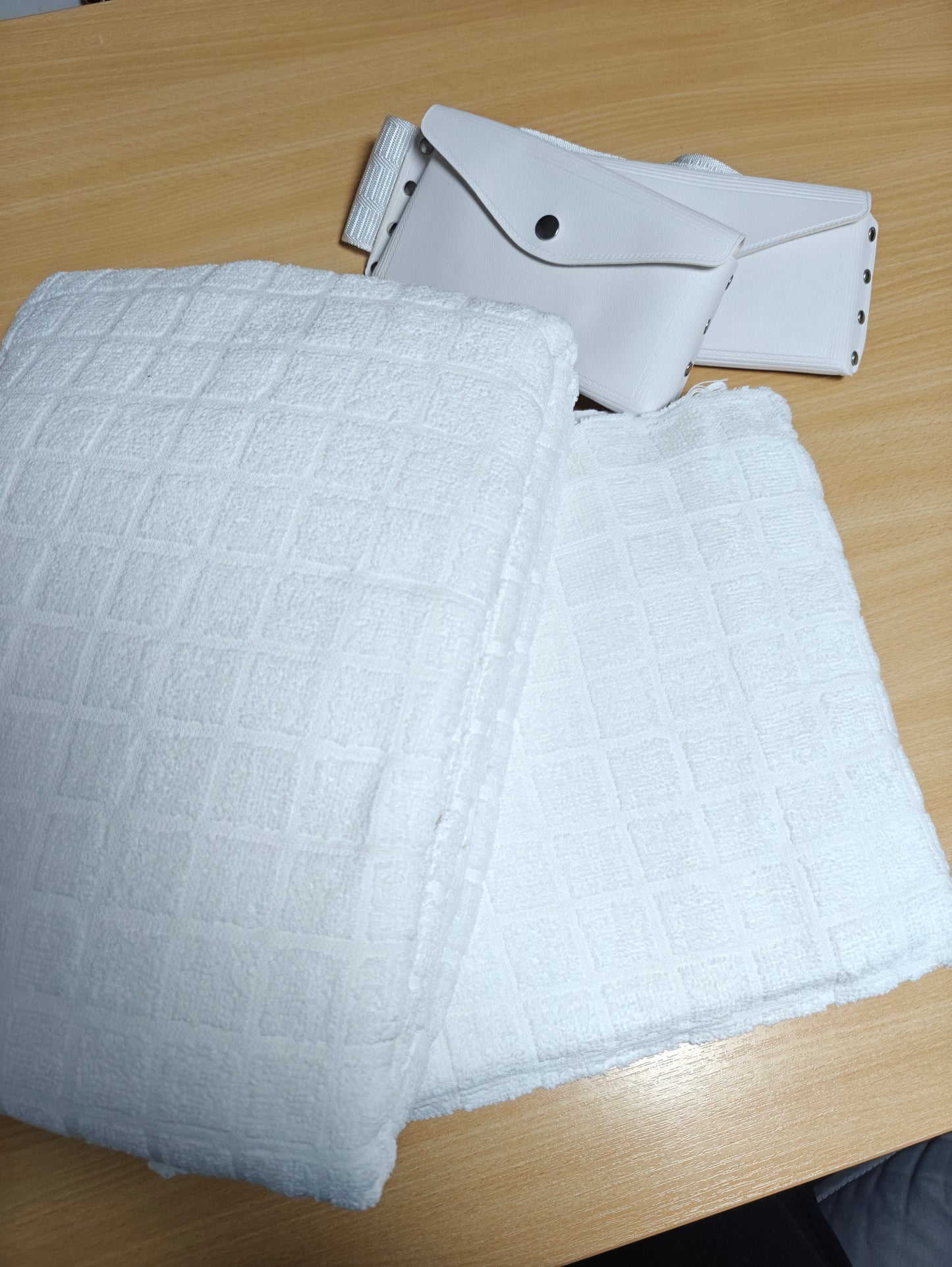 1700g Adults 100% Cotton Premium Quality Umrah & Hajj Ihram Ehram Towels 2 Piece With Belt CharmBlackburn
