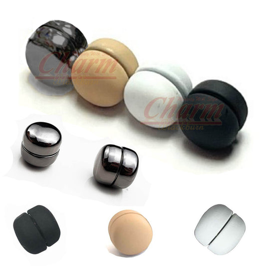 No Snag Extra Strong Magnetic Button Brooch Hijab Scarf Magnet Diamante Matt Pin CharmBlackburn