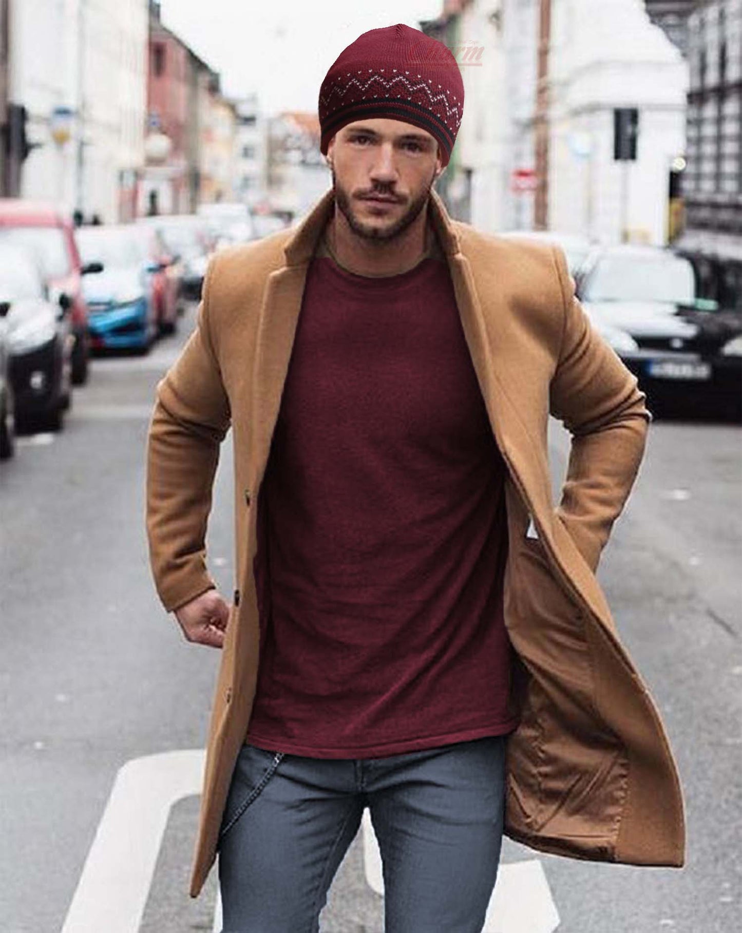 STYLISH HQ Woolen Warm Mens Boys Skull Beanie Cap Hat Topi Kufi Mosque Winter CharmBlackburn