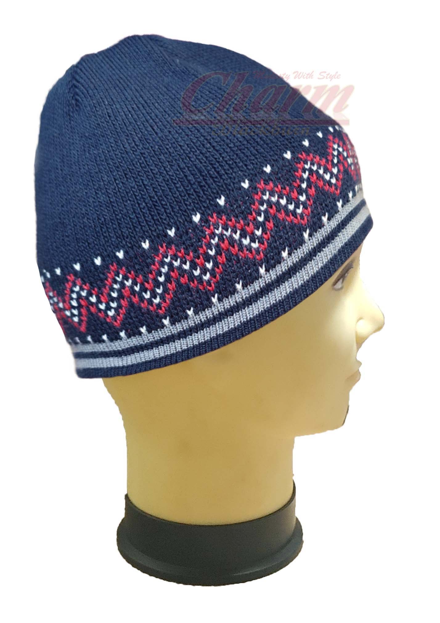 STYLISH HQ Woolen Warm Mens Boys Skull Beanie Cap Hat Topi Kufi Mosque Winter CharmBlackburn