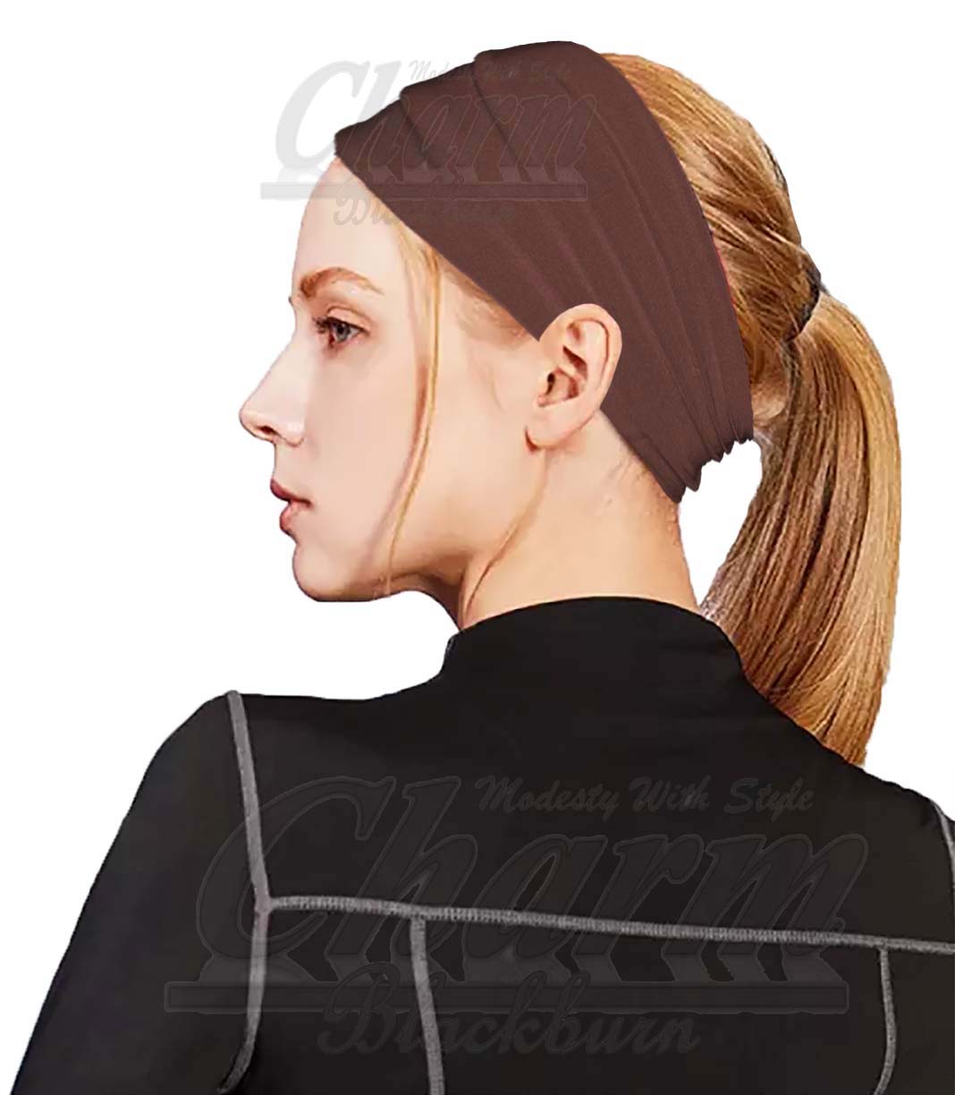 HEAD HAIR TRAINING SWEAT BAND HIJAB HEADBAND HAIRBAND TUBE HAT BONNET CharmBlackburn