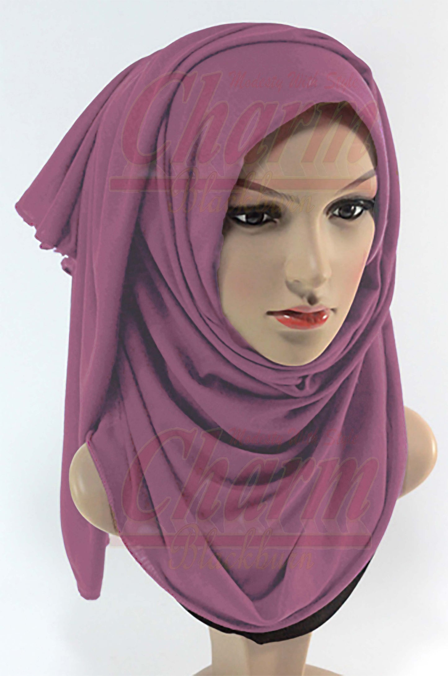 LATEST WINTER NECK HEAD SCARF JERSEY STRETCHY HIJAB LARGE LYCRA MAXI WRAP SARONG CharmBlackburn