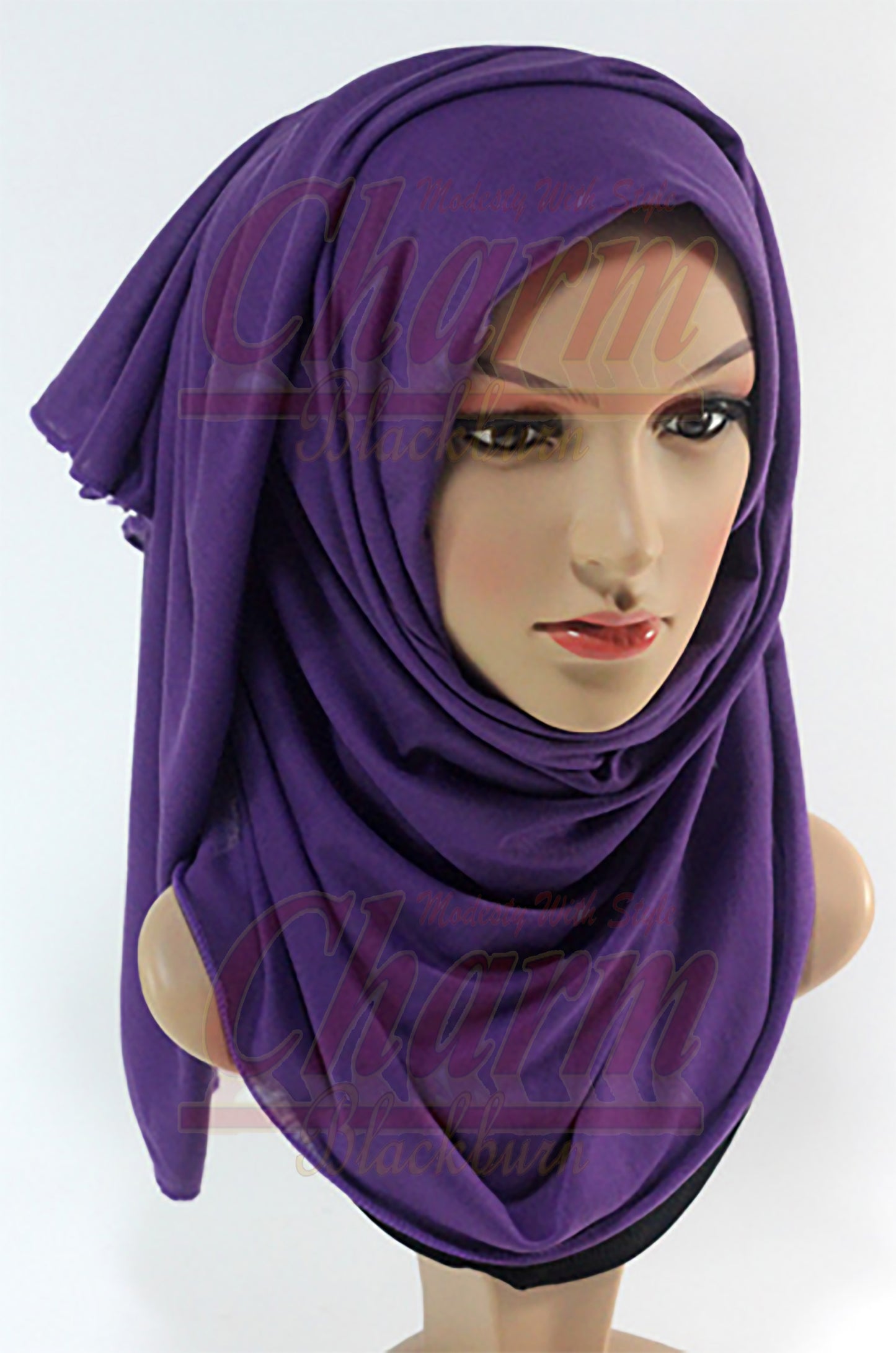 LATEST WINTER NECK HEAD SCARF JERSEY STRETCHY HIJAB LARGE LYCRA MAXI WRAP SARONG CharmBlackburn