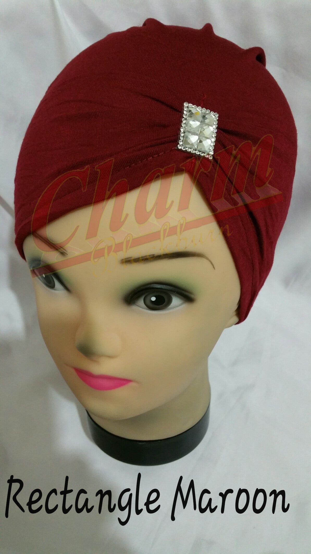 CAP HAIR LOSS CHEMO BONNET BONE TUBE UNDER HAT SCARF HIJAB UNDERCAP UNDERSCARF CharmBlackburn