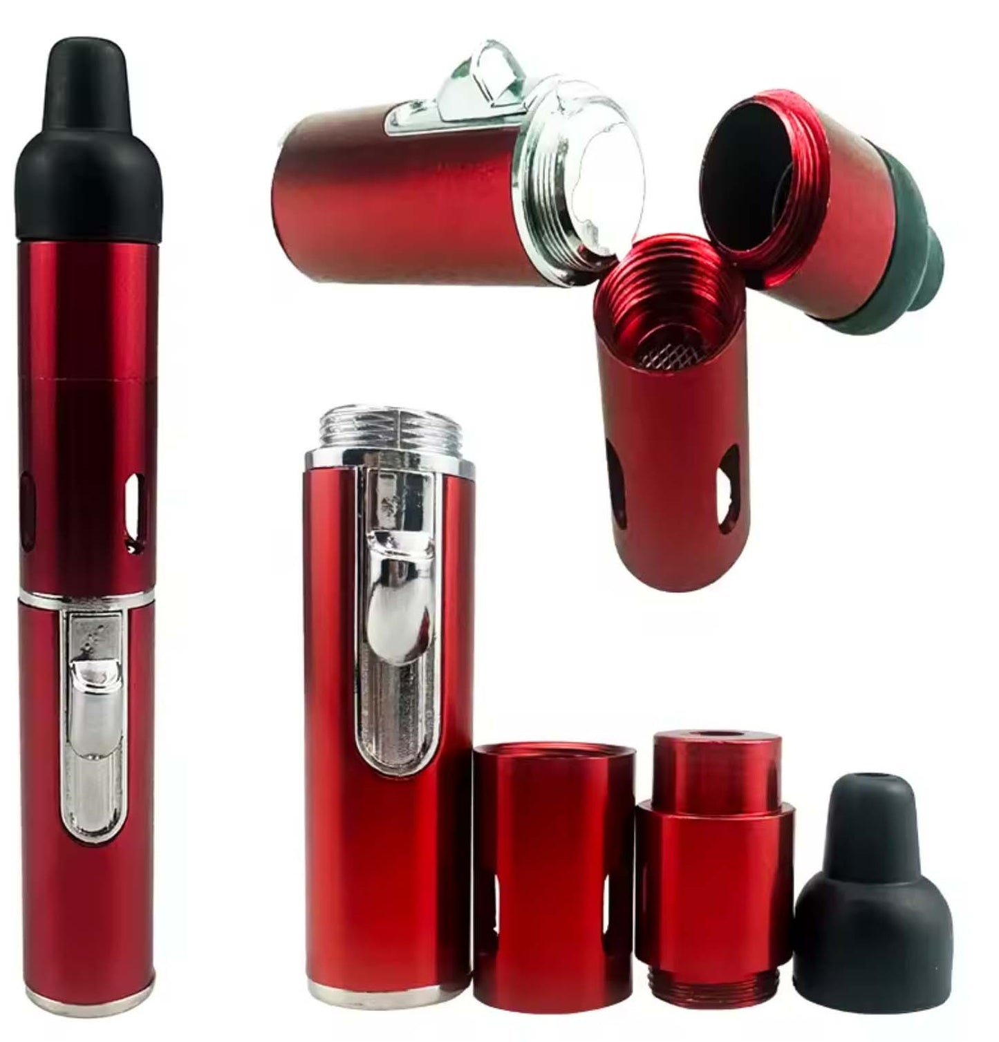 Handheld Aromatherapy Oud Incense Pocket Gas Bakhoor Burner Mabkhara Pen Lighter CharmBlackburn