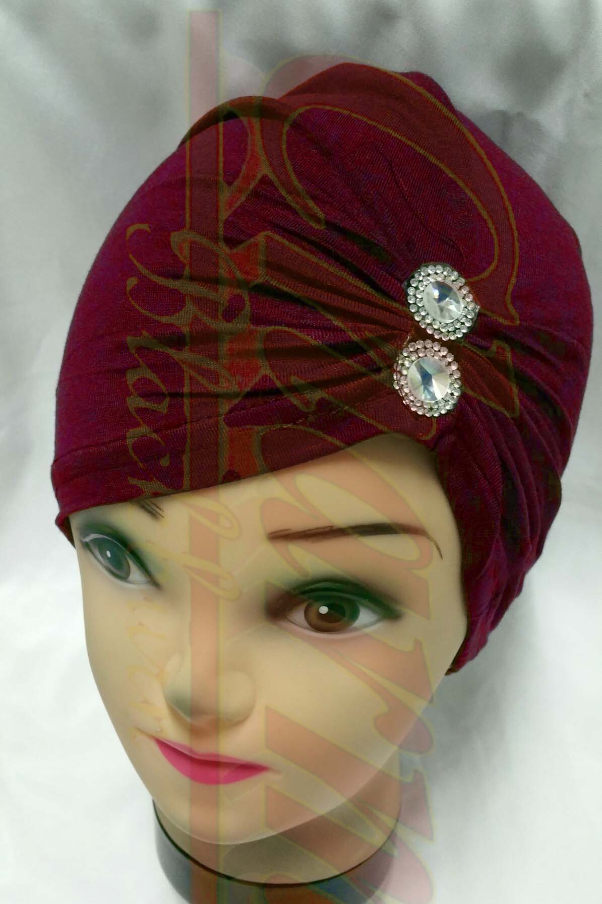 CAP HAIR LOSS CHEMO BONNET BONE TUBE UNDER HAT SCARF HIJAB UNDERCAP UNDERSCARF CharmBlackburn
