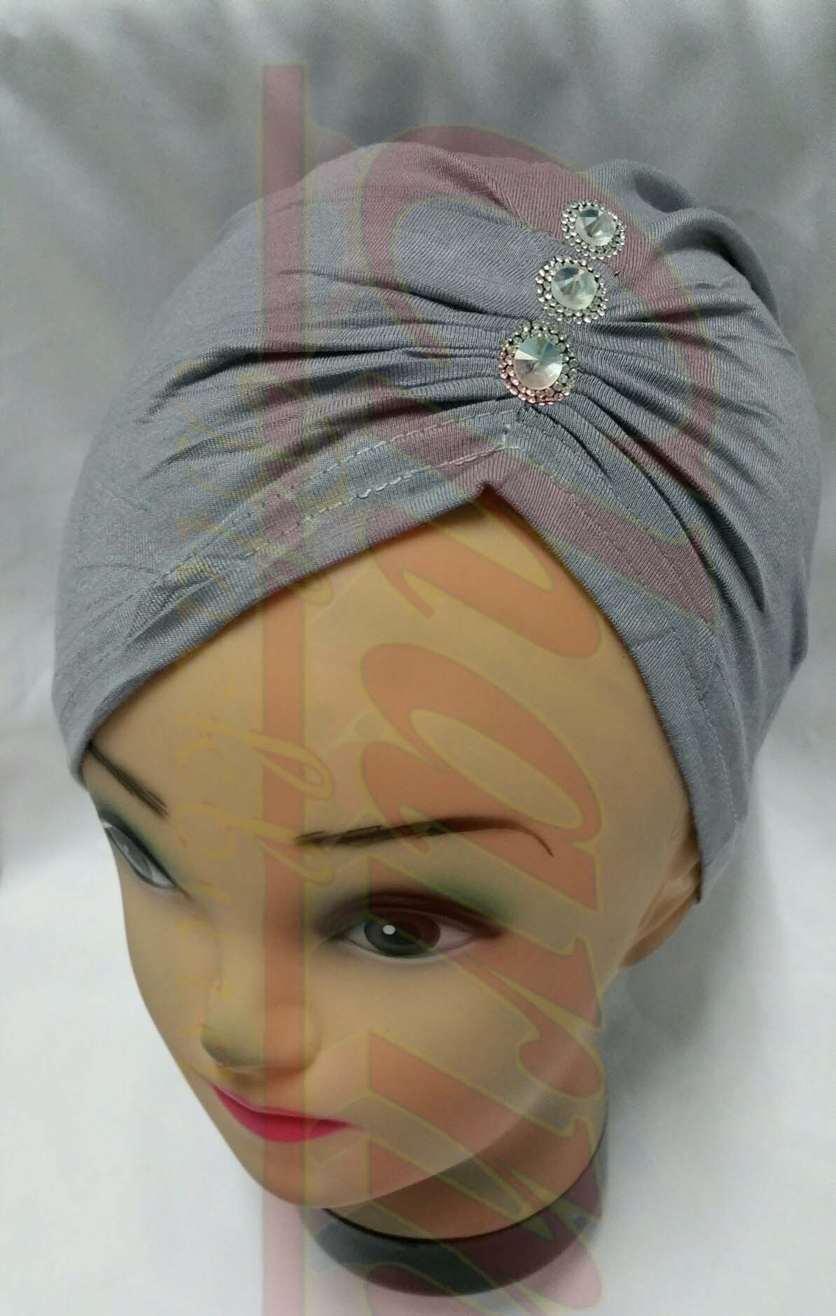 CAP HAIR LOSS CHEMO BONNET BONE TUBE UNDER HAT SCARF HIJAB UNDERCAP UNDERSCARF CharmBlackburn