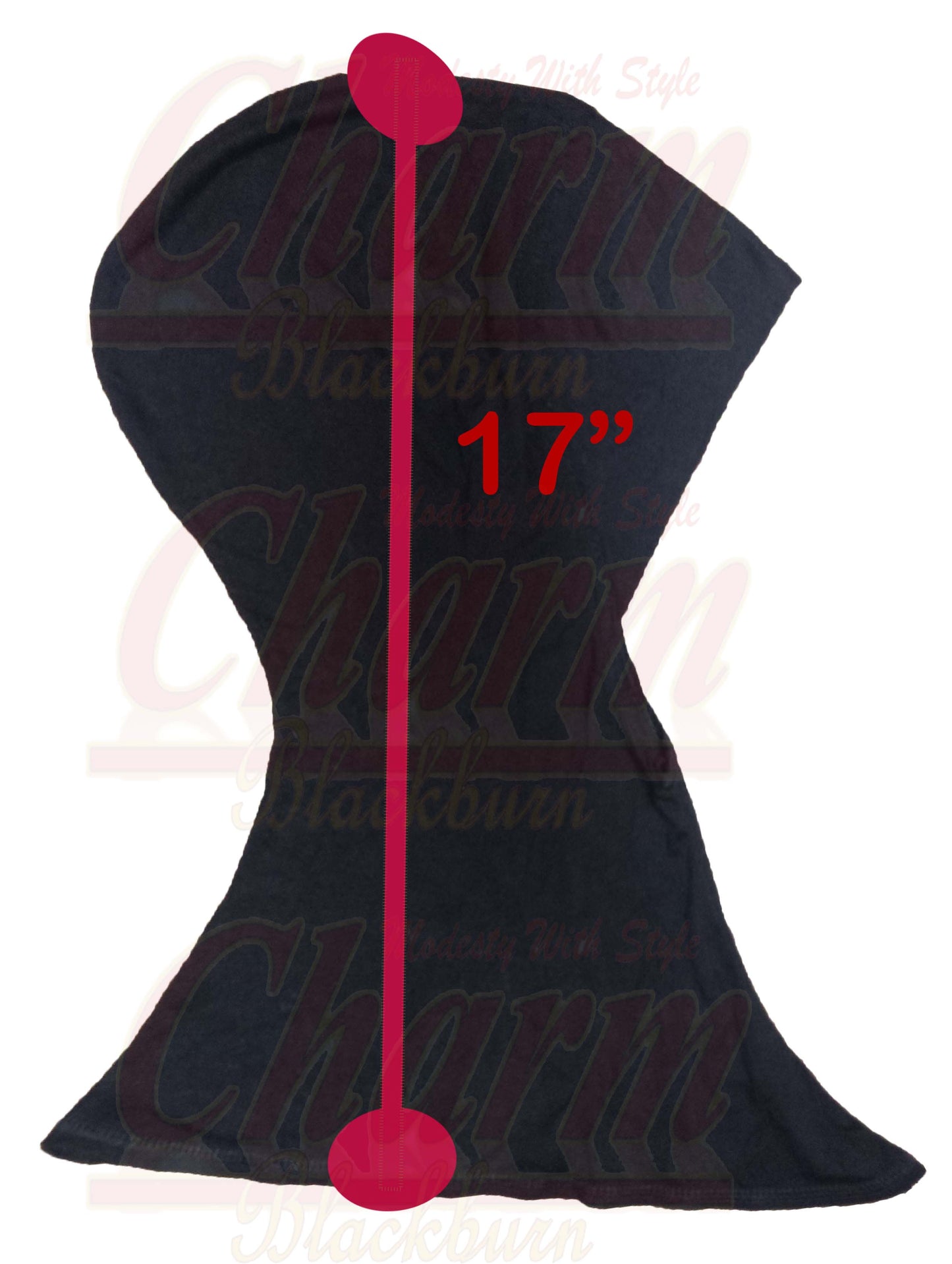 HQ PULLOVER JERSEY NINJA TRAINING RUNNING NECK COVER UNDER SCARF CAP SKULL HIJAB CharmBlackburn