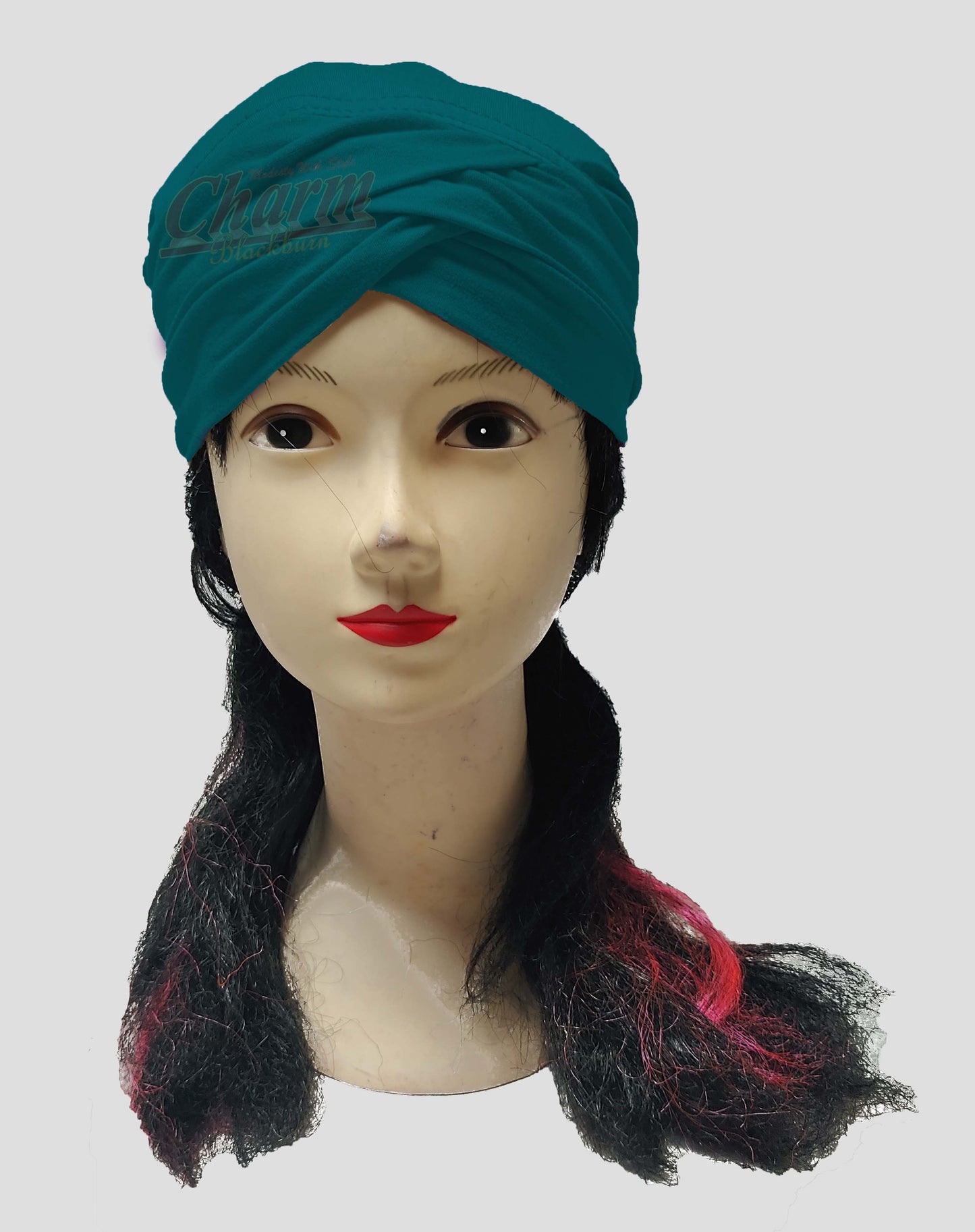 PLEATED CAP CRISS CROSS HAIR LOSS CHEMO BONNET BONE UNDER HAT SCARF HIJAB UNDERCAP CharmBlackburn