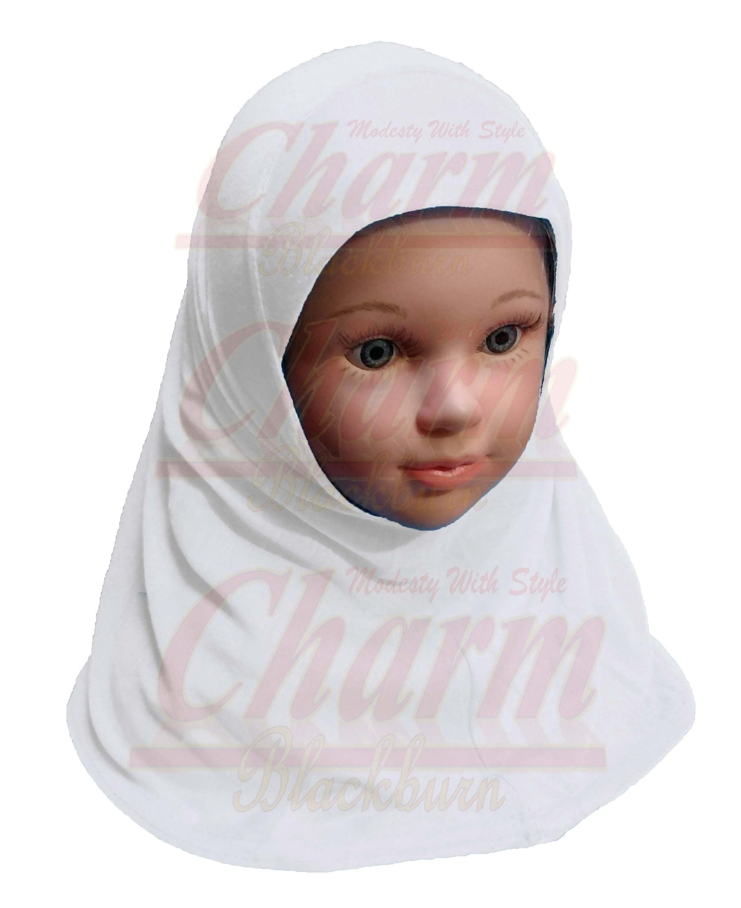 NEW BORN BABY KIDS CHILDREN PRAYER BURKHI PULLOVER HIJAB BURKHA KHIMAR SCARF EID CharmBlackburn
