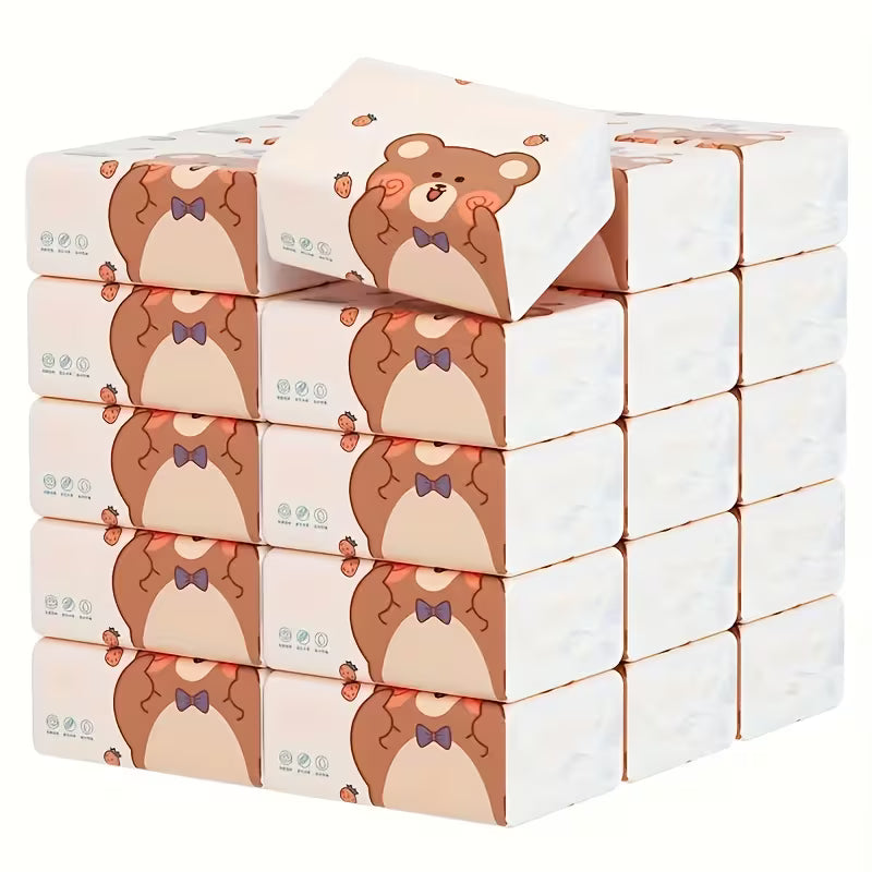 12 Packs Luxury High Quality 4 Ply Faicial Tissue Extra Strong Durable Highly Absorbent Home Office Household CharmBlackburn